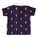 Lobster Stripe Polo - HoneyBug 
