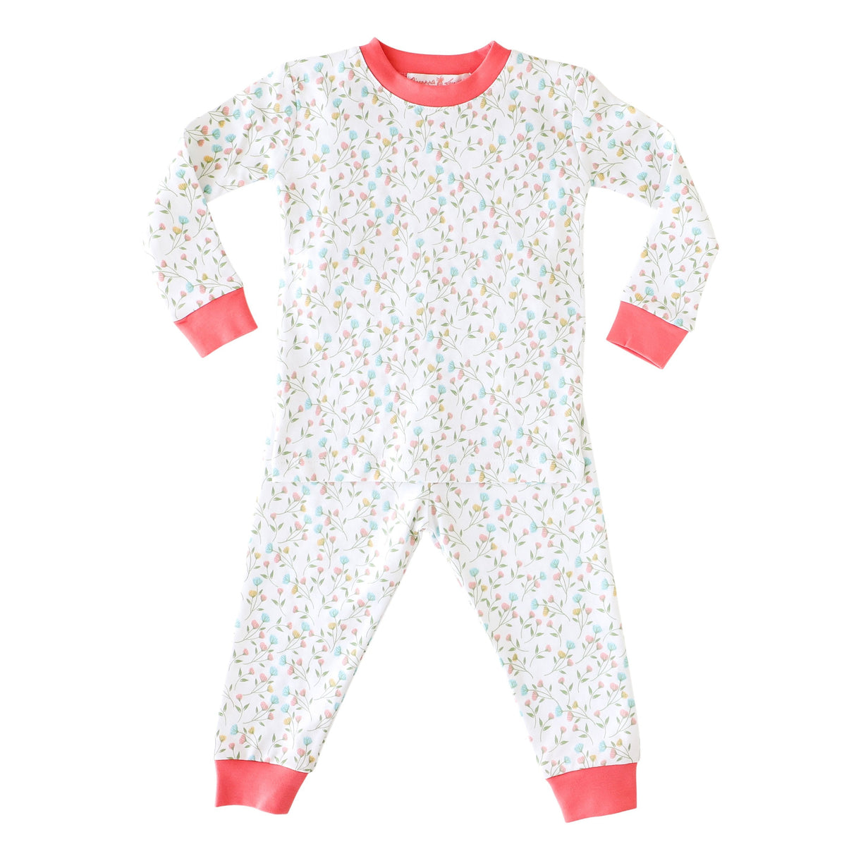 Pink Arabella 2-Piece Pajama - HoneyBug 