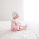 Pink Gingham Zip Footie - HoneyBug 