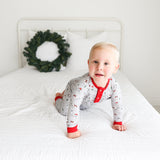 Holiday Dalmatian 2-Piece Pajama Set - HoneyBug 