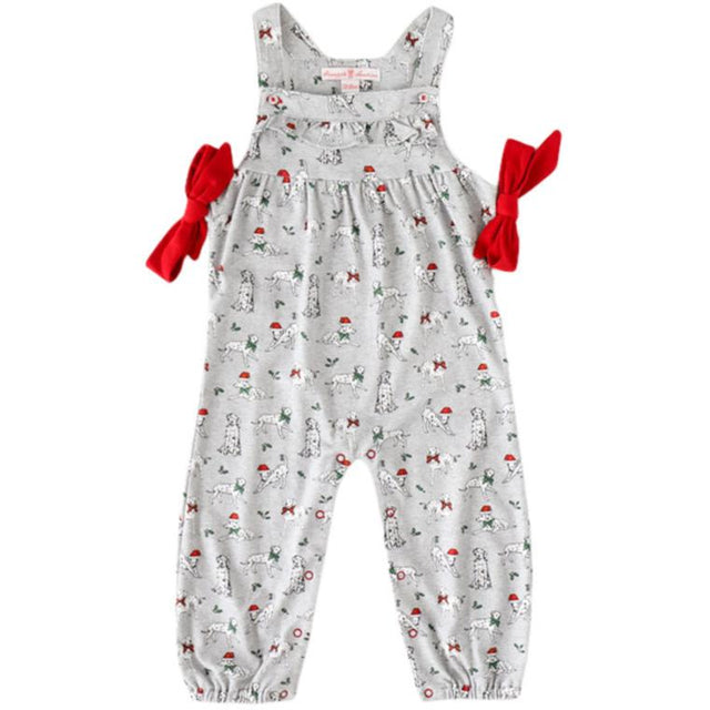 Holiday Dalmatian Romper - HoneyBug 