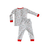 Holiday Dalmatian 2-Piece Pajama Set - HoneyBug 