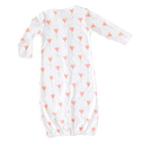 White Heart Balloon Converter Gown - HoneyBug 