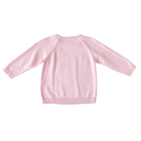 Pink Fox Intarsia Knit Sweater - HoneyBug 