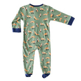 Green Fox Footie - HoneyBug 