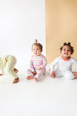 Pink Arabella 2-Piece Pajama - HoneyBug 