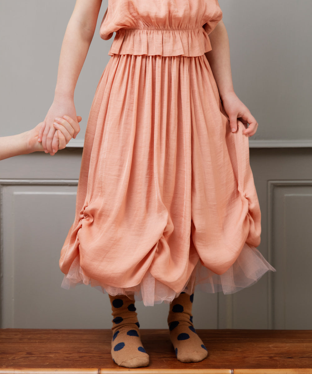 Princess Tulle Skirt - Melon - HoneyBug 