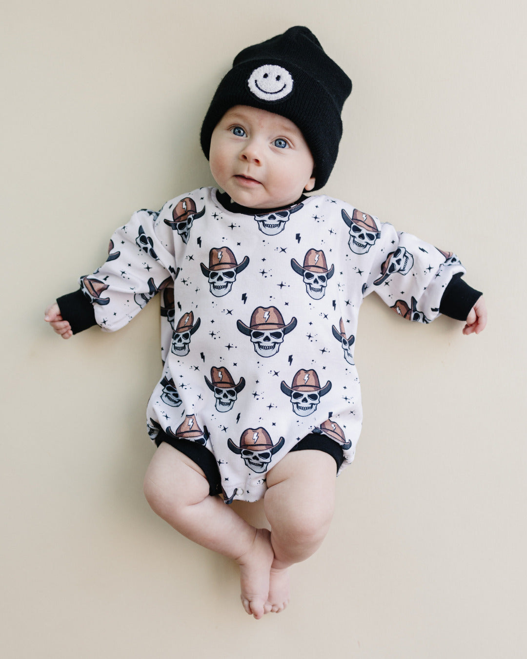 Bubble Romper | Bolt Cowboy - HoneyBug 