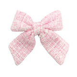 Tweed Hair Bow