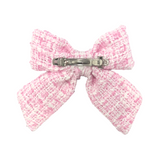 Tweed Hair Bow