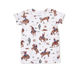 Buckaroo Western - Short Sleeve Loungewear Set