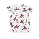 Buckaroo Western - Short Sleeve Loungewear Set