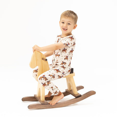 Buckaroo Western - Short Sleeve Loungewear Set