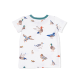 Ducks - Short Sleeve Loungewear Set