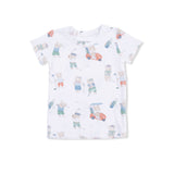 Golfing Teddy Bears - Short Sleeve Loungewear Set