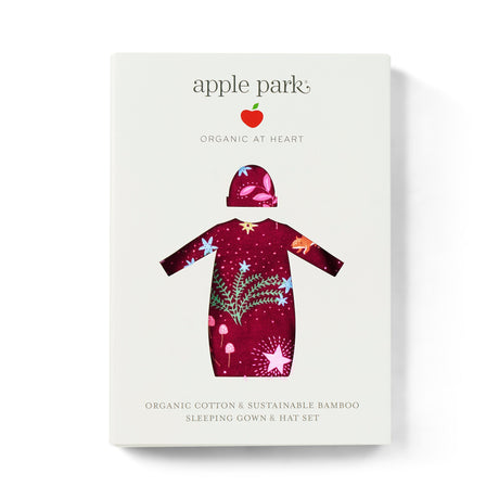 Bamboo Blend Hat & Sleepgown Set - Woodland Dreams