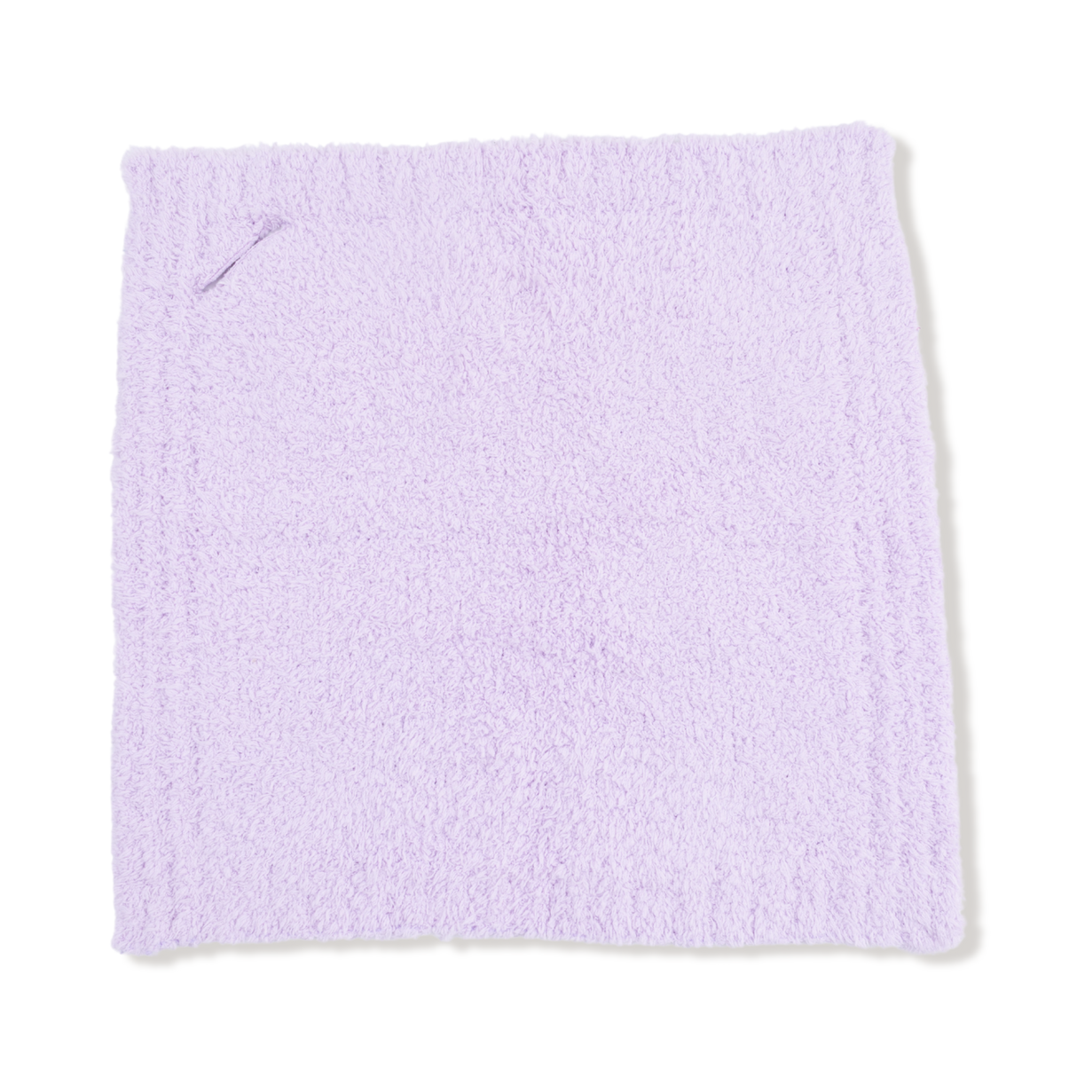 Chenille - Lavender Mini Chenille Pacifier Holder Blanket