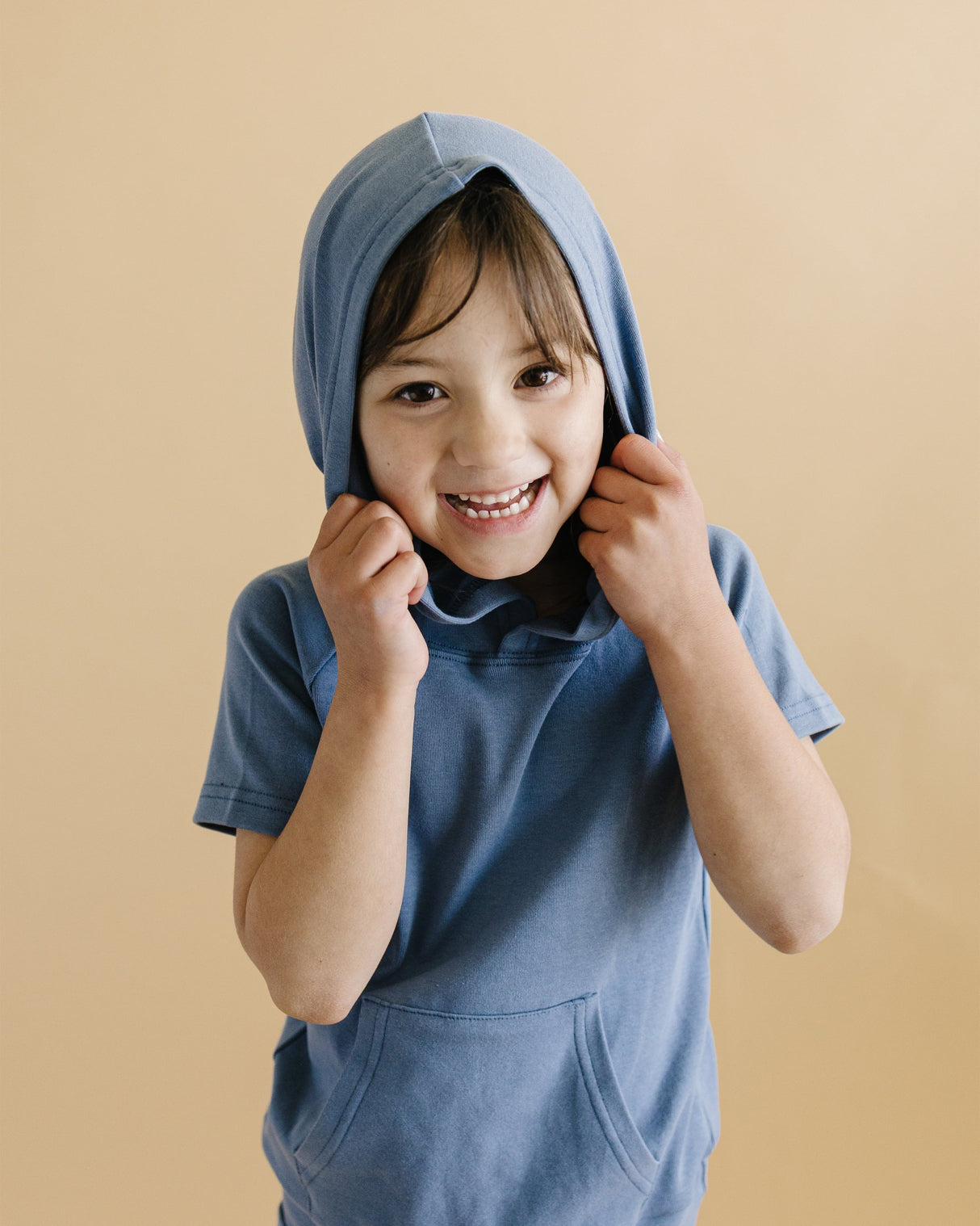 Cargo Shorts Set | Blue - HoneyBug 