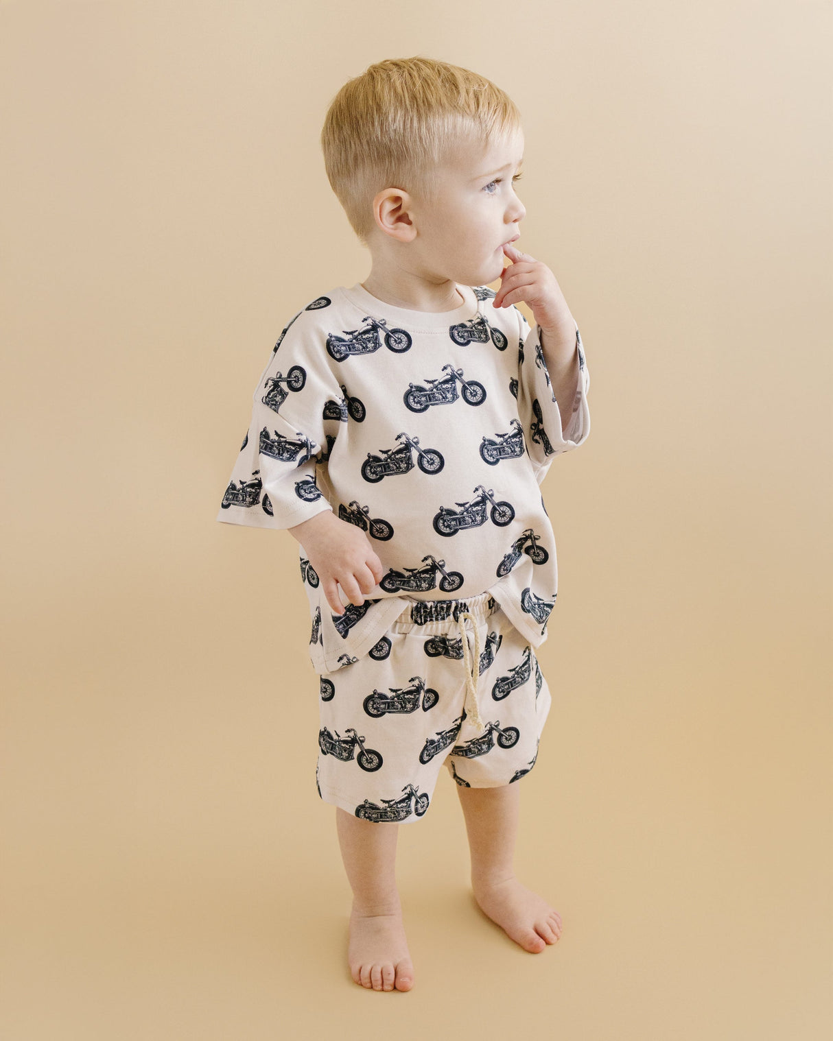 Shorts Set | Born to Ride - HoneyBug 