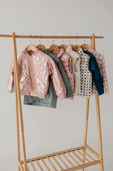 Quilted Sherpa Jacket - HoneyBug 