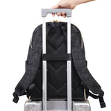 Convertible Tweed Diaper Backpack