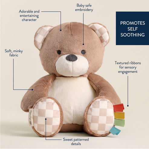 Sweetie Snuggles™ Plush - Theo the Bear - HoneyBug 