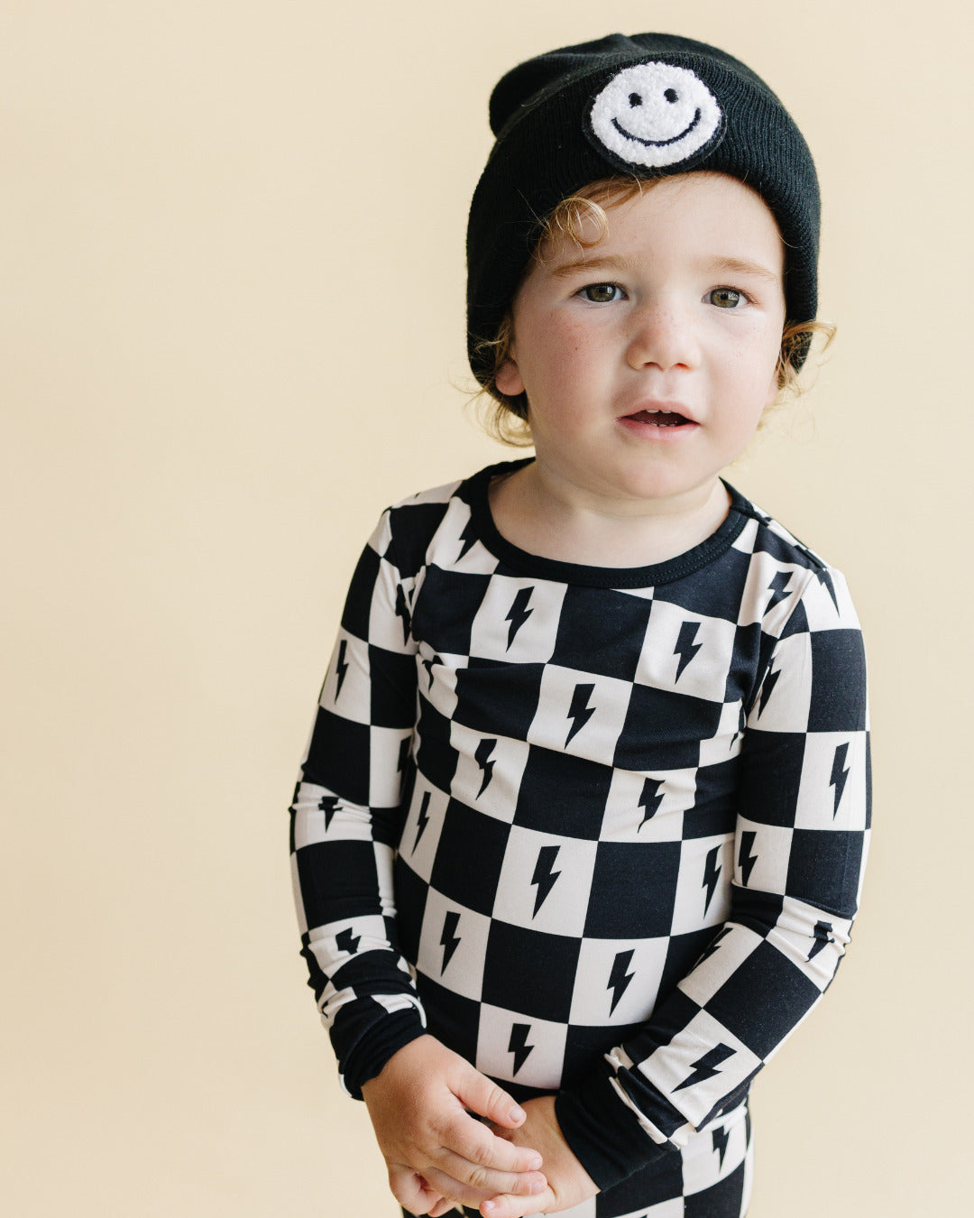Bamboo Two Piece Set | Checks & Bolts - HoneyBug 