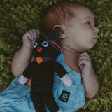 Halloween Toy Cat Rattle - HoneyBug 