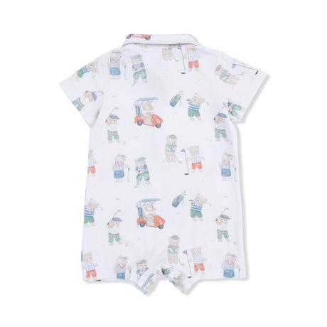 Golfing Teddy Bears - Polo Shortie