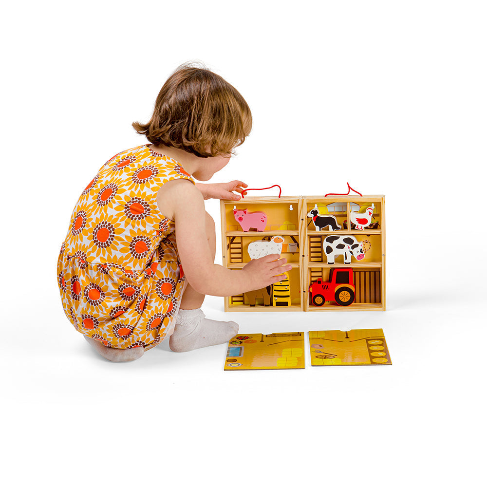 Farm Animal Playbox - HoneyBug 
