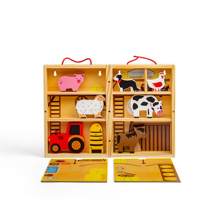 Farm Animal Playbox - HoneyBug 