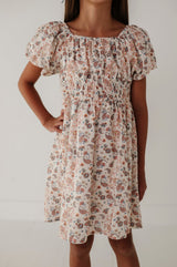 Peasant Bubble Sleeve Dress