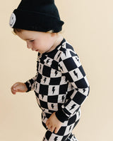 Bamboo Two Piece Set | Checks & Bolts - HoneyBug 