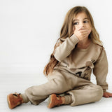 Organic Kids Sweatshirt - Happy Day - HoneyBug 