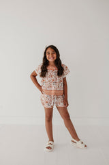 Square Neck Peasant Top