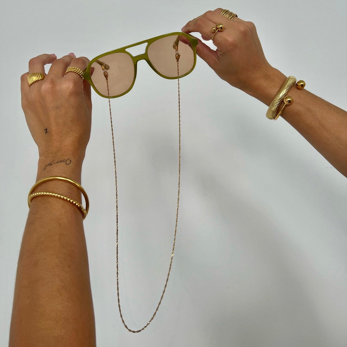 Sandra Coil Bangle Bracelet - HoneyBug 