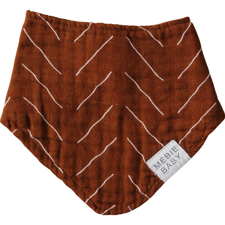 Rust Mudcloth Bib - HoneyBug 