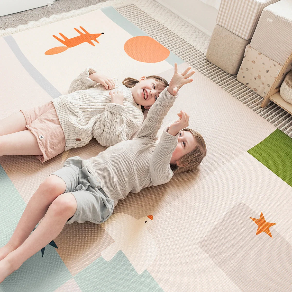 Tiny Land® Baby Playmat Forest Track Wonder - HoneyBug 