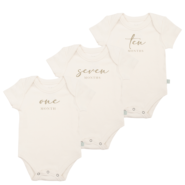 monthly milestone gift set | taupe - HoneyBug 