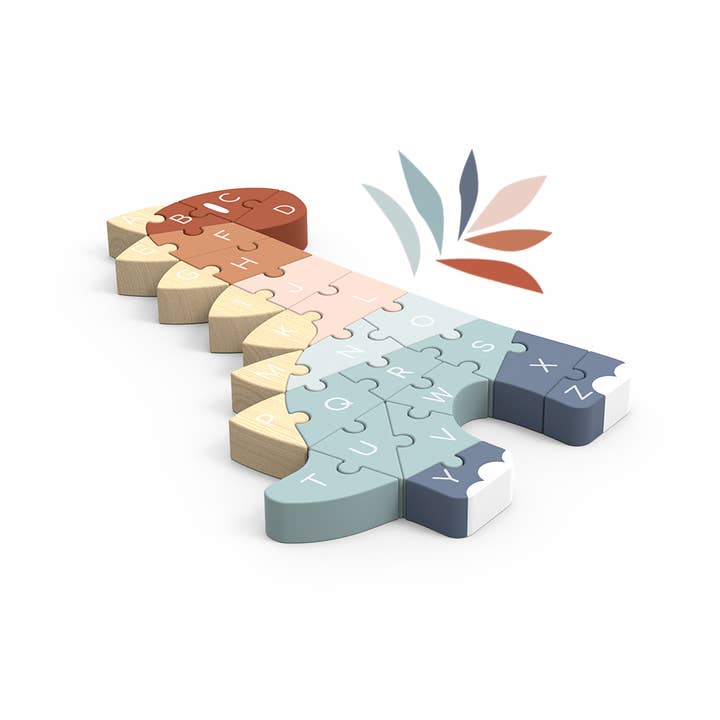 ABC Dino Puzzle - HoneyBug 