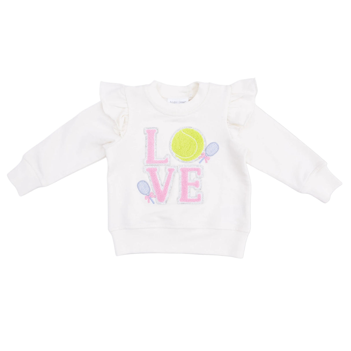 Pretty Tennis - Ruffle Sweatshirt