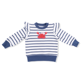 Sailor Sea Creatures Appliques - Ruffle Sweatshirt