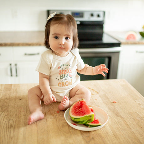 graphic bodysuit | from little seeds - HoneyBug 