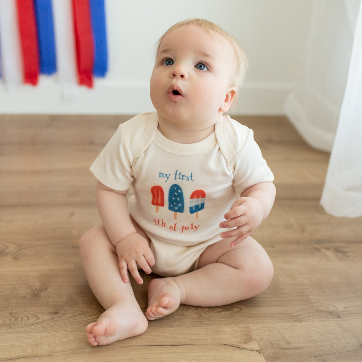 graphic bodysuit | popsicles - HoneyBug 