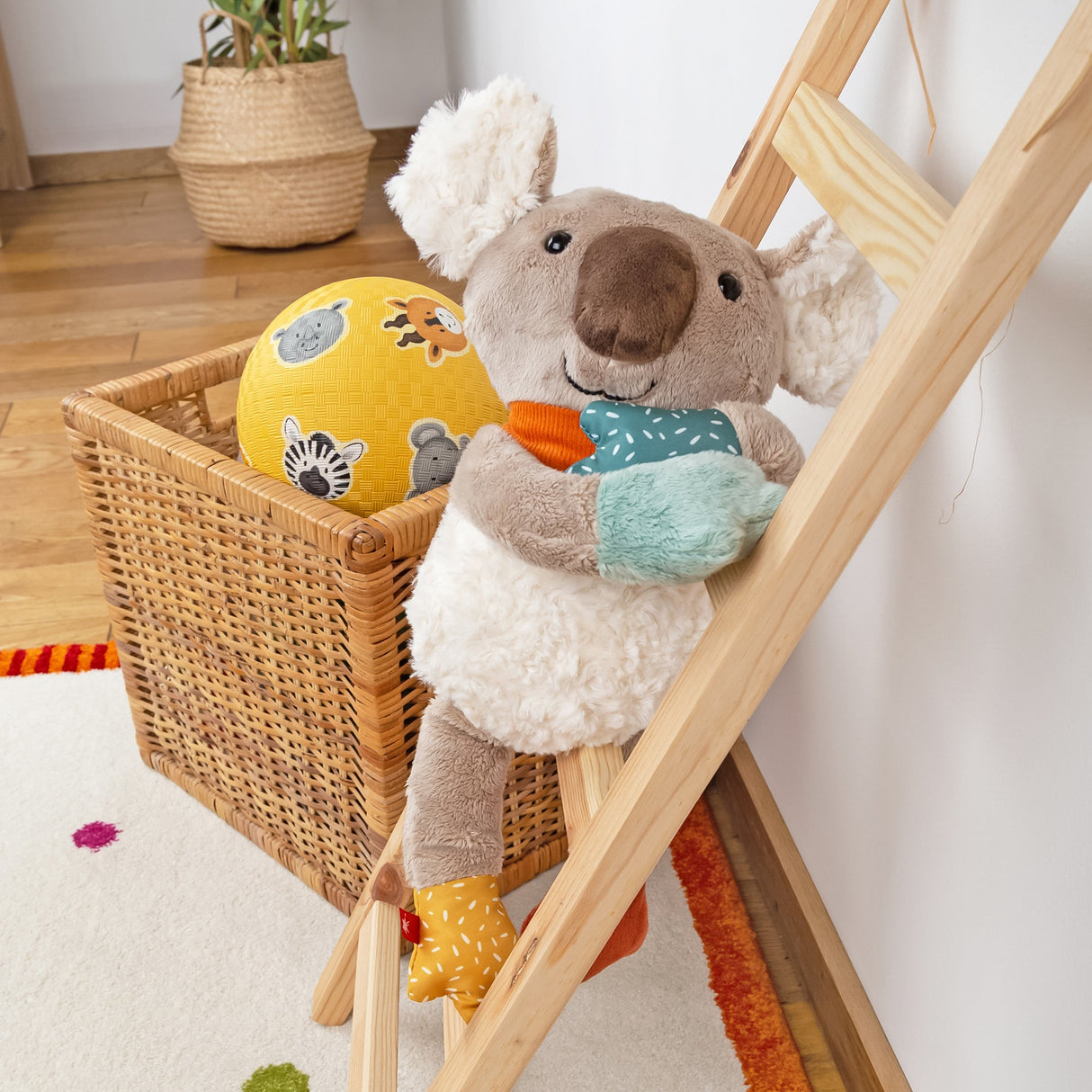 Patchwork Koala Plush Toy - HoneyBug 