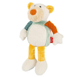 Patchwork Polar Bear Plush Toy - HoneyBug 