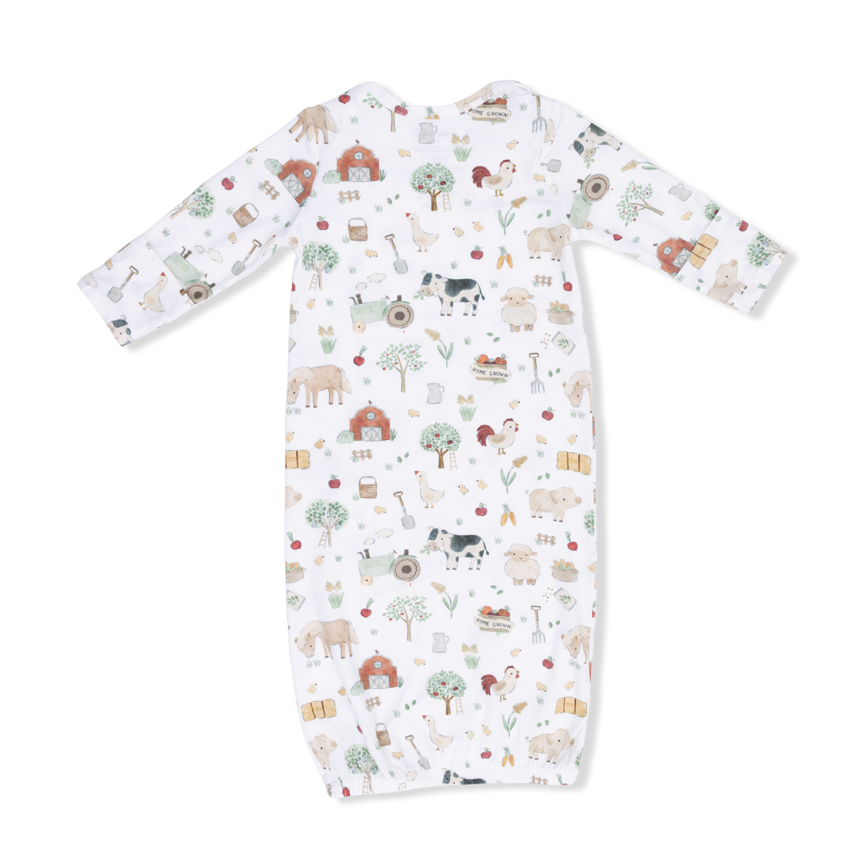 Cute Farm Animals Uni - Lap Shoulder Gown