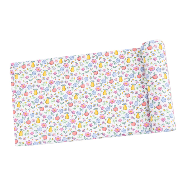 Fall Fruit Floral - Swaddle Blanket - HoneyBug 