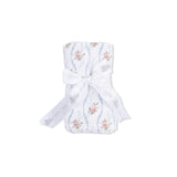 Heirloom Rose Stripe - Swaddle Blanket
