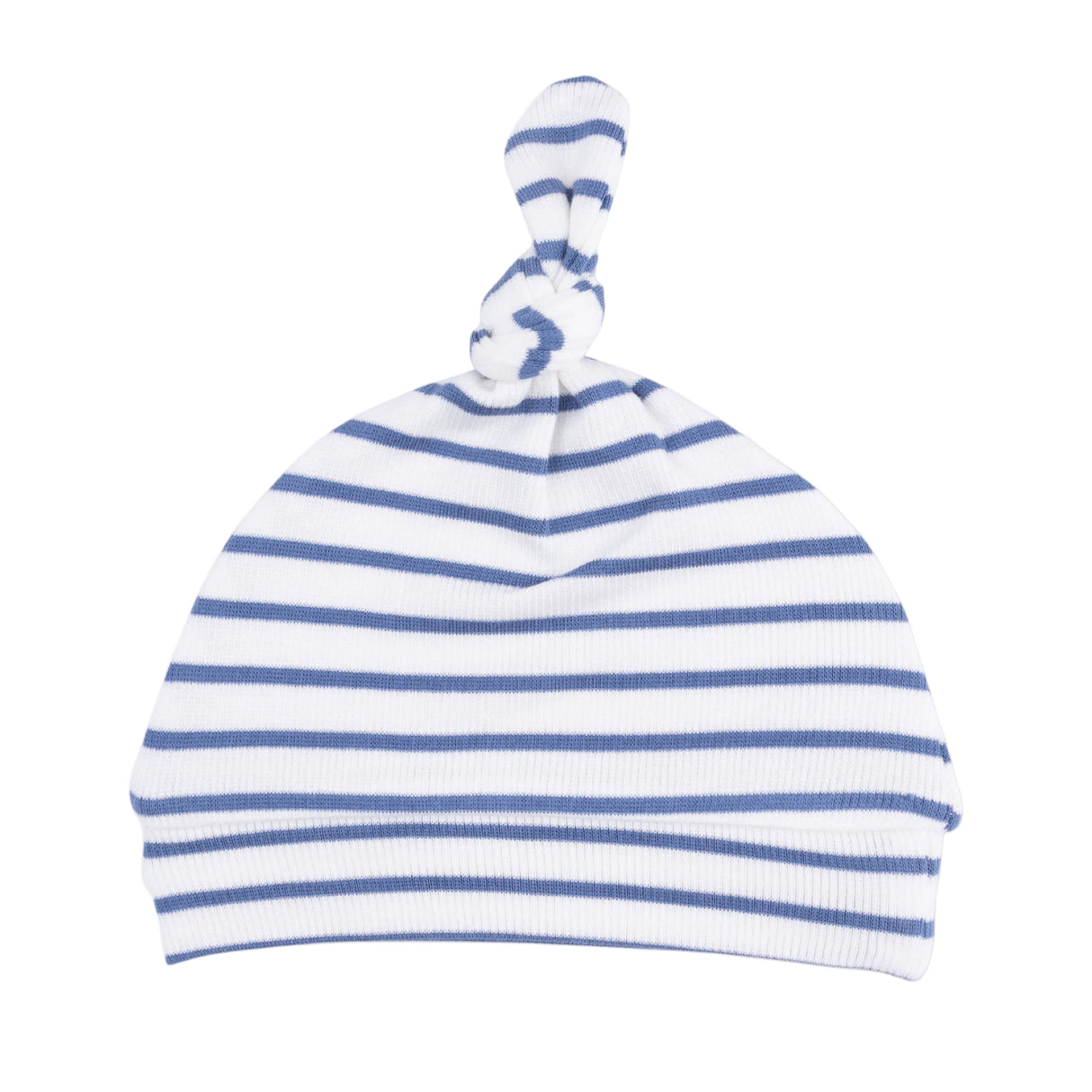 Navy Stripe - Knotted Hat
